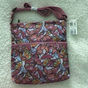 The Sak Multicolor Butterfly Crossbody Bag